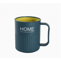 2XMouthwash Cup,Dual-Color Contrast,Stackable Design Saves Bathroom Space